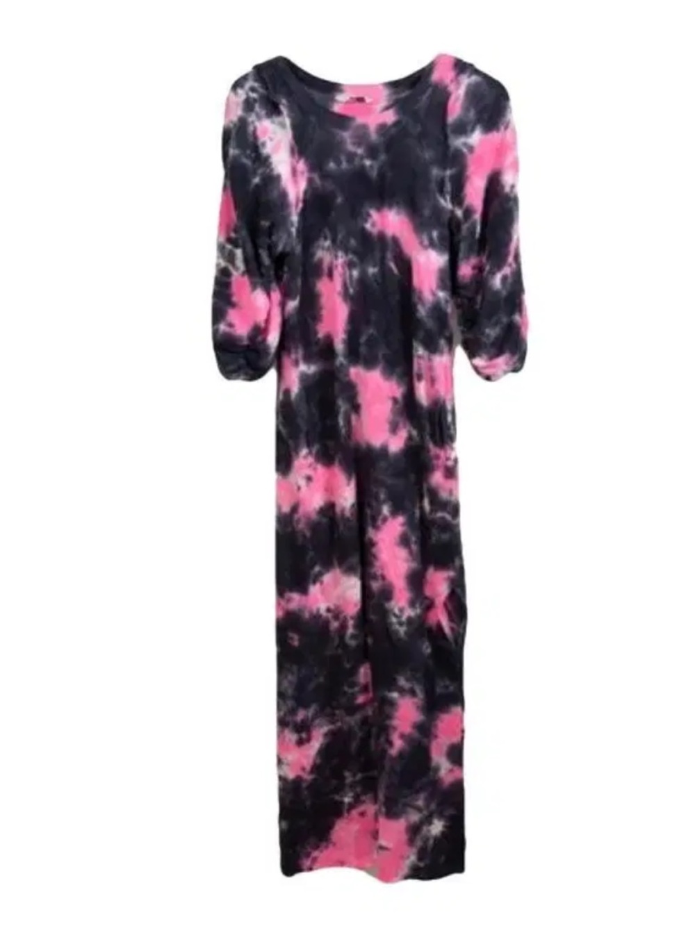 Something Navy Tie-Dye Maxi Dress
